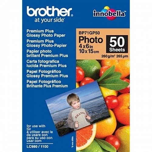 Printeris Brother BP71GP50 10 x 15 cm 50 Loksnes image 2