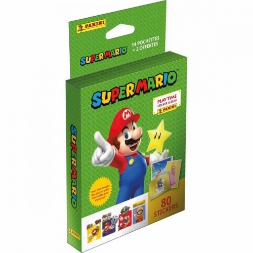 Uzlīmju komplekts Panini 14+2 80 gb. Super Mario Bros™ image 2
