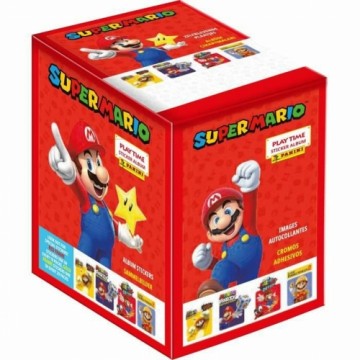 Uzlīmju komplekts Panini 50 gb. Aploksnes Super Mario Bros™