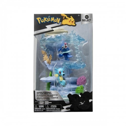 Lelles Bandai Underwater environmental pack with Otaquin figurines and hypotrempe image 3