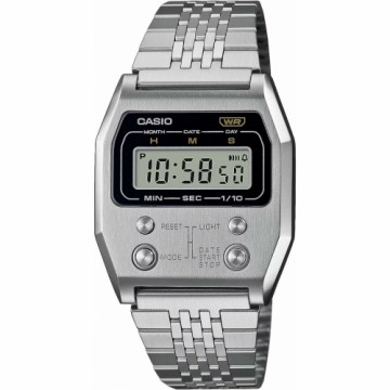Мужские часы Casio A1100D-1EF Серый Серебристый