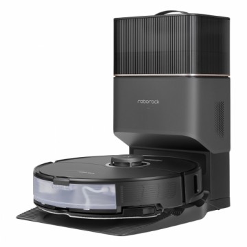 Roborock S8+ Schwarz Smarter Saug-Wisch-Roboter mit Absaugstation