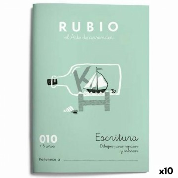 Cuadernos Rubio Writing and calligraphy notebook Rubio Nº10 A5 испанский 20 Листья (10 штук)