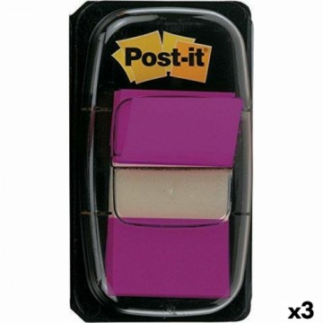 Стикеры для записей Post-it Index 25 x 43 mm Фиолетовый (3 штук)