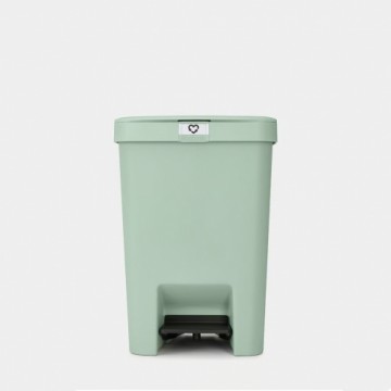 BRABANTIA atkritumu tvertne ar pedāli StepUp,25 l, Jade Green - 800283