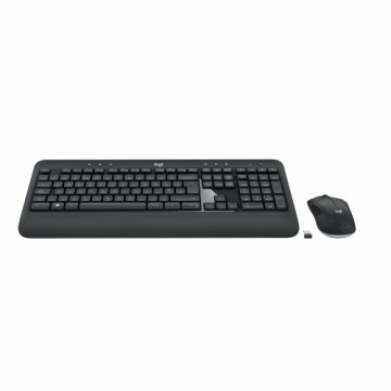 Klaviatūra un Bezvadu Pele Logitech MK540 Qwerty UK Balts Melns Melns/Balts