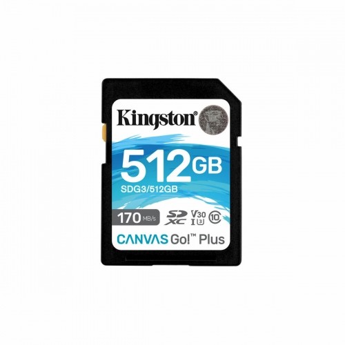 Mikro SD Atmiņas karte ar Adapteri Kingston SDG3/512GB image 1