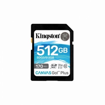 Mikro SD Atmiņas karte ar Adapteri Kingston SDG3/512GB