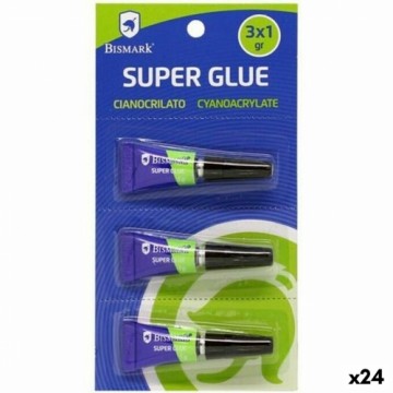 Мгновенный клей Bismark Super Glue 1 g (24 штук)