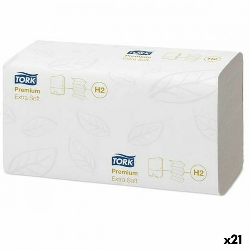 Бумажные полотенца для рук Tork Pack Белый (21 штук) image 1