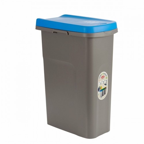 Atkritumu tvertne Stefanplast Zils Pelēks Plastmasa 25 L (6 gb.) image 3