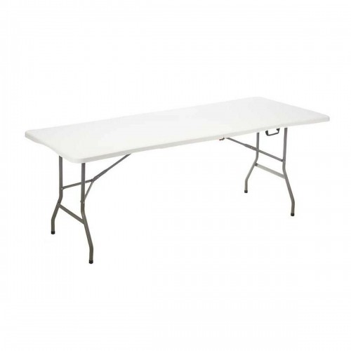Ibergarden Saliekams galds Balts Metāls Polietilēns 244 x 76 x 74 cm image 1