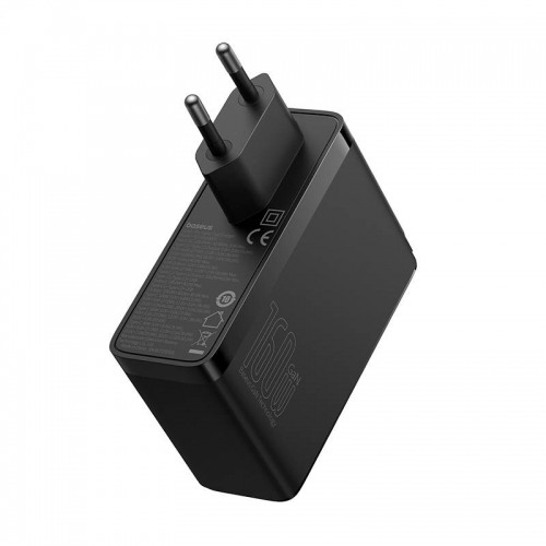 Wall charger Baseus GaN5 Pro 2xUSB-C + USB, 160W (black) image 5