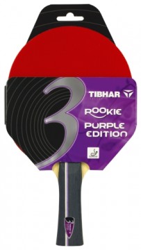 Tibhar Galda tenisa rakete Rookie Purple EDITION S3 ITTF