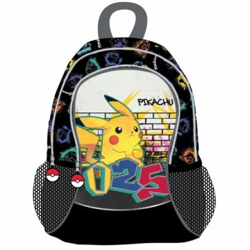 Pokemon Skolas soma Pokémon Pikachu Daudzkrāsains 30 x 40 x 15 cm