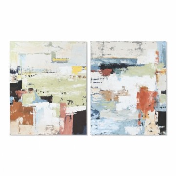 Glezna Home ESPRIT Abstrakts Moderns 120 x 3,8 x 150 cm (2 gb.)