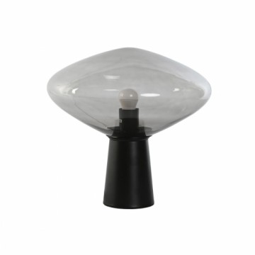 Galda lampa Home ESPRIT Pelēks Metāls Stikls 50 W 220 V 39 x 39 x 34 cm