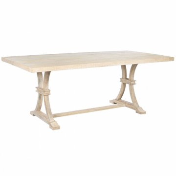 Pusdienu galds Home ESPRIT Balts Dabisks Mango koks 200 x 100 x 76 cm