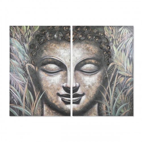 Набор из два картин Home ESPRIT Будда Восточный 160 x 3 x 120 cm image 1