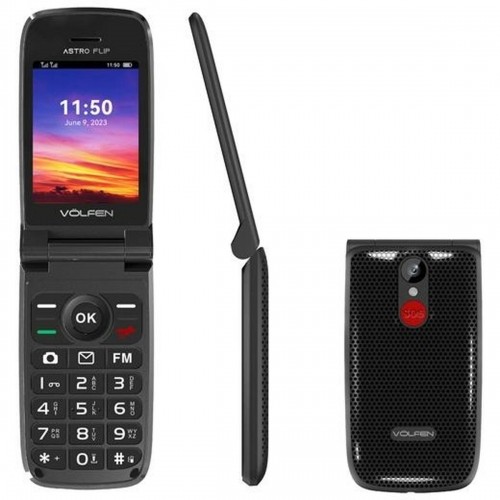 Мобильный телефон Volfen ASTRO FLIP 2,8" 32 GB Чёрный image 1