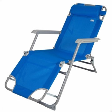 Atzveltnes krēsls Aktive Zils 153 x 33 x 47 cm