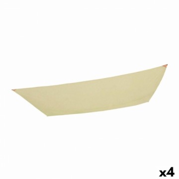 Audekla Nojume Aktive Trijstūra motīvi 200 x 0,5 x 300 cm Poliesters Krēmkrāsa (4 gb.)