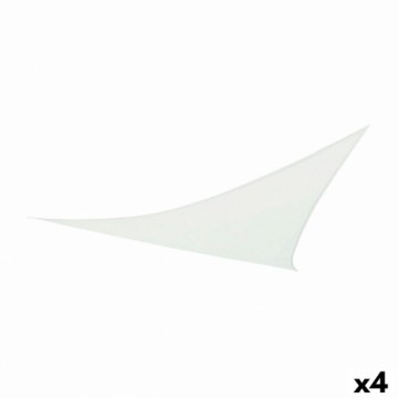 Audekla Nojume Aktive Trijstūra motīvi 360 x 0,5 x 360 cm Poliesters Balts (4 gb.)