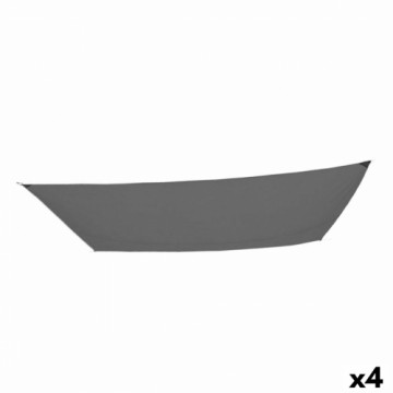 Тент Aktive Треугольный 300 x 0,5 x 400 cm Серый полиэстер (4 штук)