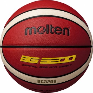 Basketball ball training MOLTEN B6G3200, synth. leather size 6