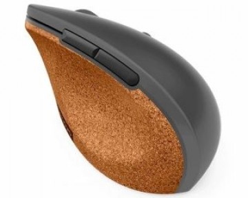 Lenovo  
         
       Go Wireless Vertical Mouse Wireless optical, Storm grey with natural cork, USB-A, 1 x AA batteries (included)