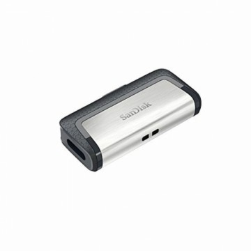 USB Zibatmiņa SanDisk SDDDC2-128G-G46 Melns Sudrabains 128 GB