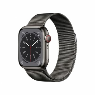 Viedpulkstenis Apple Watch S8 41 mm 1,9" Melns Grafīts