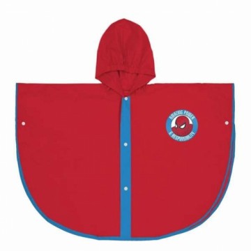 Lietusmētelis-Pončo ar Kapuci Spiderman S/M