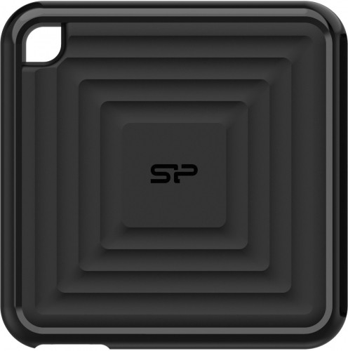 Silicon Power external SSD 512GB PC60 USB-C, black image 1