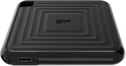 Silicon Power external SSD 512GB PC60 USB-C, black image 2