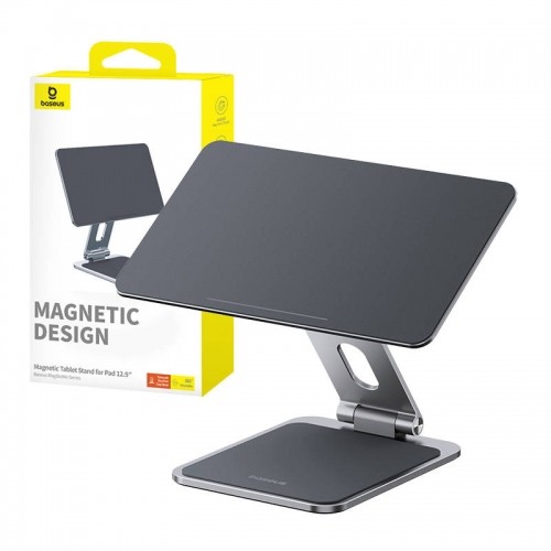 Magnetic Tablet Stand Baseus MagStable for Pad 12.9" (grey) image 1