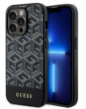 Guess  
       Apple  
       iPhone 15 Pro Max Cube MagSafe Case 
     Black