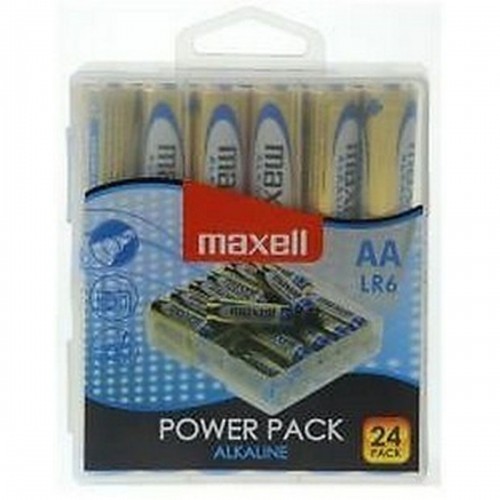 Baterijas Maxell LR6 AA 1,5 V AA (24 gb.) image 1