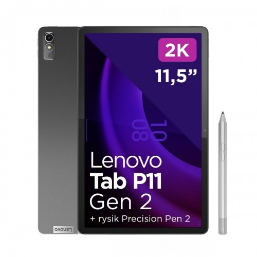 Planšete Lenovo P11  6 GB RAM 11,5" MediaTek Helio G99 Pelēks 128 GB image 2