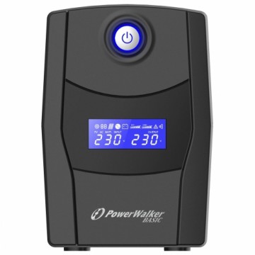 Nepārtrauktās Barošanas Sistēma Interaktīvā Barošanas Sistēma UPS Power Walker VI 1000 STL 600 W