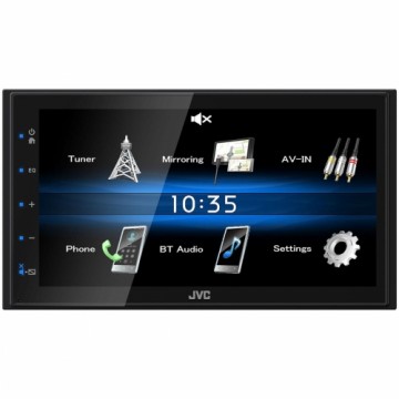 Radio CD Automobiļiem JVC KW-M25BT Melns