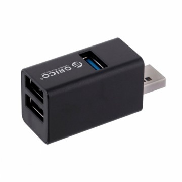 USB Centrmezgls Orico MINI-U32L-BK-BP Melns
