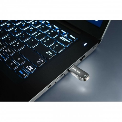 USB Zibatmiņa SanDisk SDCZ74-064G-G46 Sudrabains 64 GB image 3