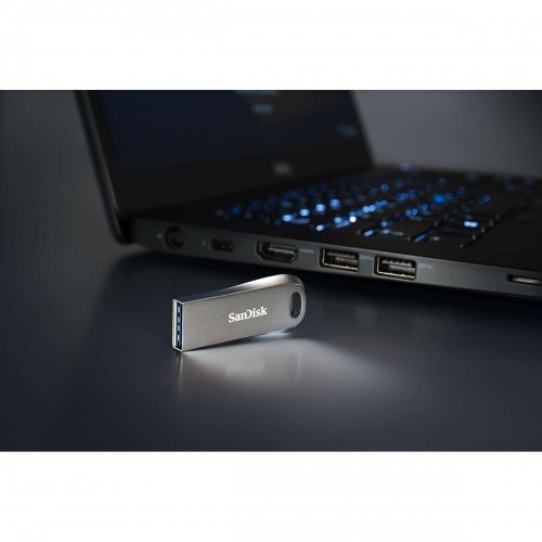 USB Zibatmiņa SanDisk SDCZ74-064G-G46 Sudrabains 64 GB image 4