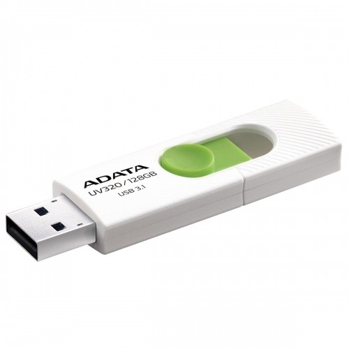 USB Zibatmiņa Adata UV320 Zaļš Balts/Zaļš 128 GB image 1