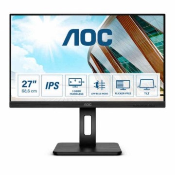 Monitors AOC 27P2Q 27" IPS WLED LED IPS LCD Flicker free 75 Hz 50-60  Hz