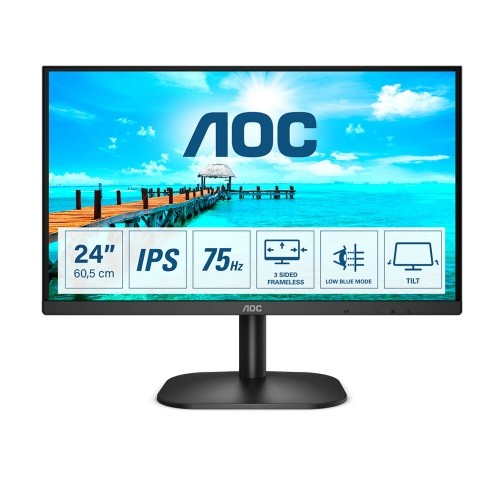 Monitors AOC 24B2XD 23,8" LED IPS Flicker free 75 Hz 60 Hz 50-60  Hz image 2