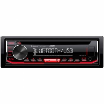 Автомобильная радиомагнитола с CD Kenwood KD-T702BT Чёрный Красный