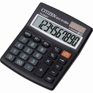 Kalkulators Citizen Melns Plastmasa