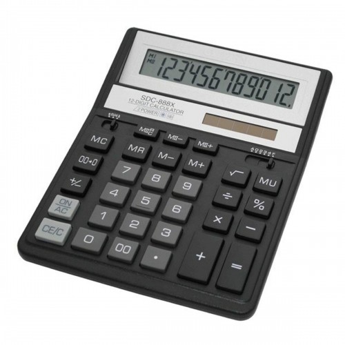 Kalkulators Citizen SDC-888X Melns Plastmasa image 1